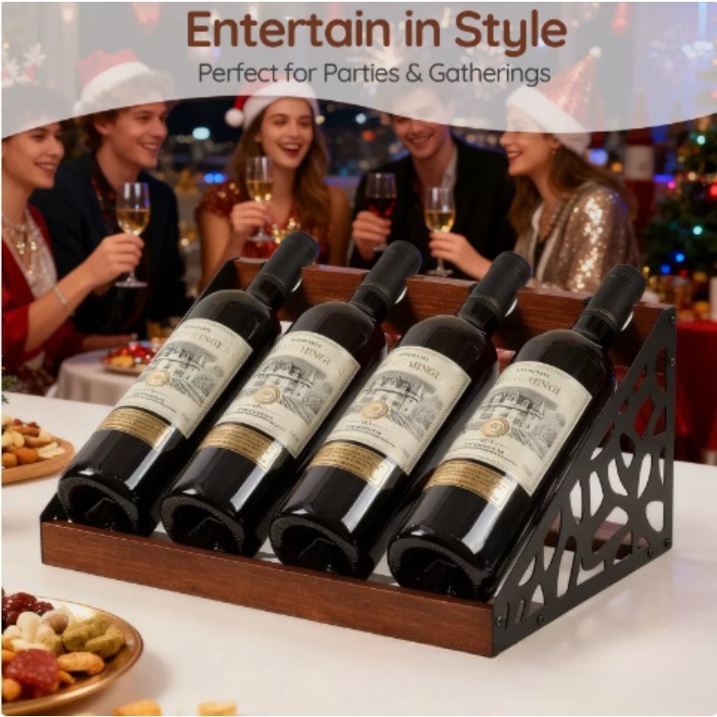 Home Bar Wooden Wine Rack Wine - Home Bar Stand review and price