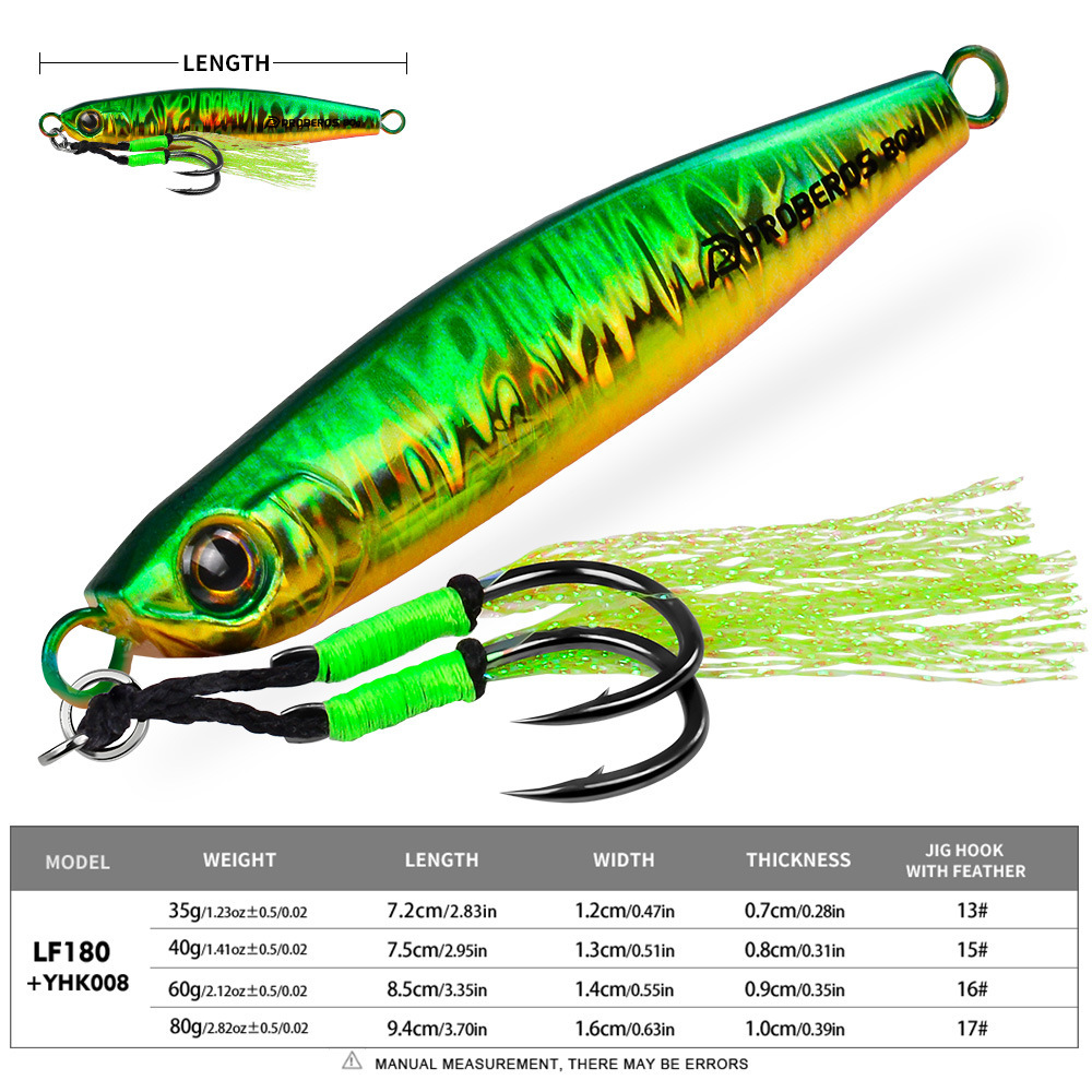 LHFSH 35g-80g Long Cast Metal  - Jigger Double Sided review and price
