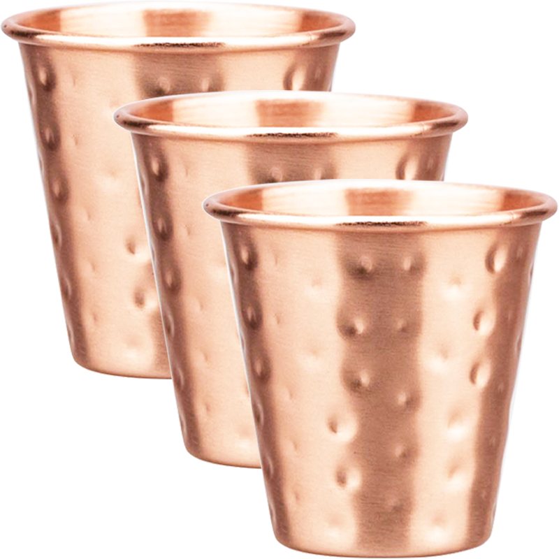 3Pcs New 60ml 100% Copper Cups - Mule Copper Mug review and price