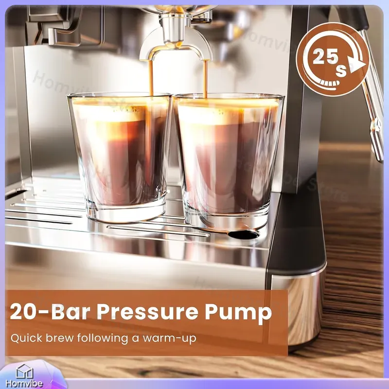 20 Bar Espresso Machine with B - Home Bar And Coffee review and price