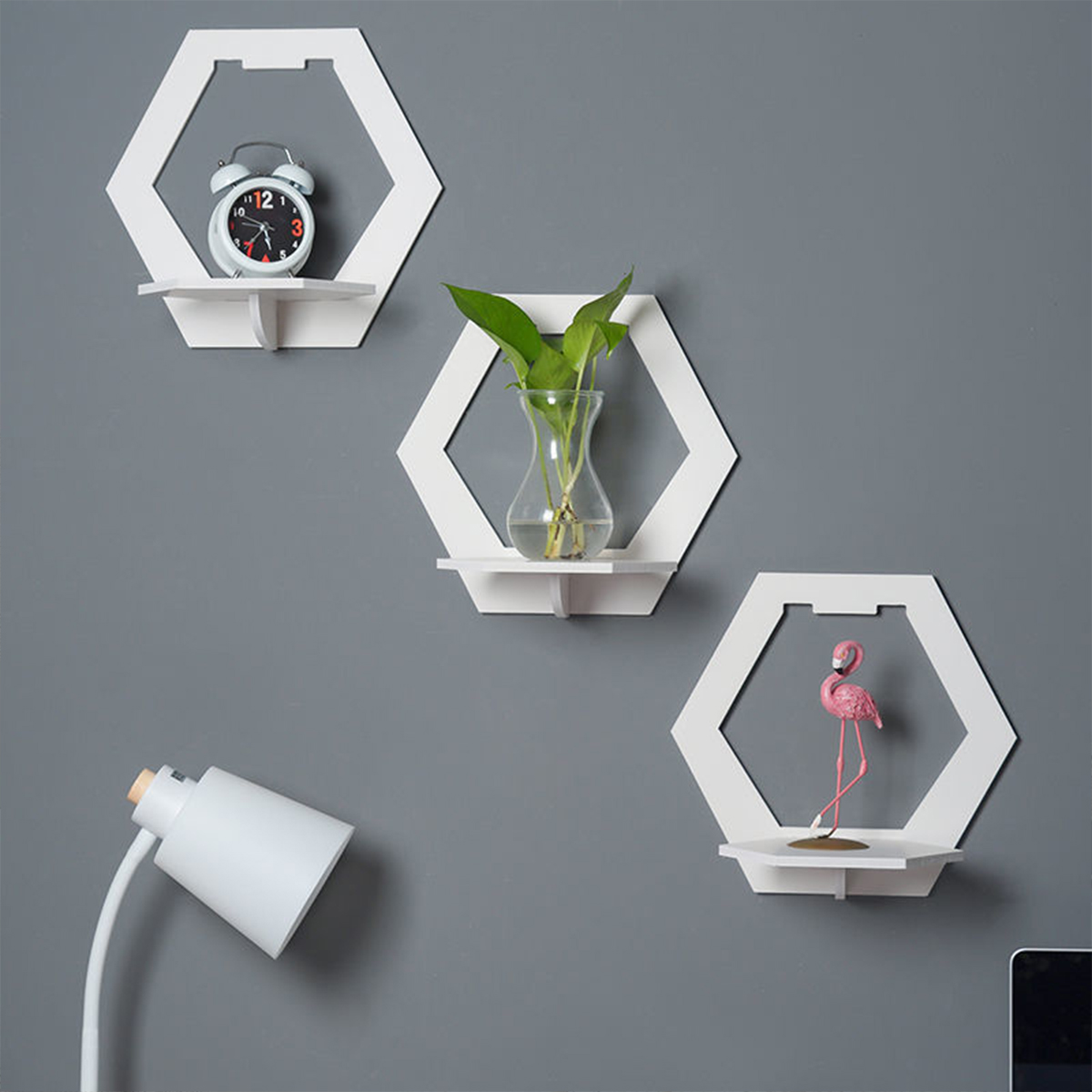 3Pcs Wall Organizer Wall Shelf - Home Bar Shelf review and price