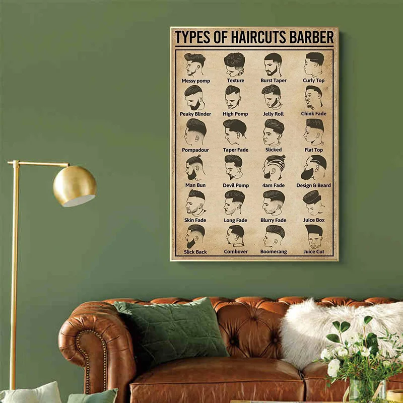 Retro Types Of Haircuts Barber - Home Barbershop review and price