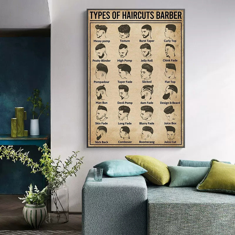Retro Types Of Haircuts Barber - Home Barbershop review and price