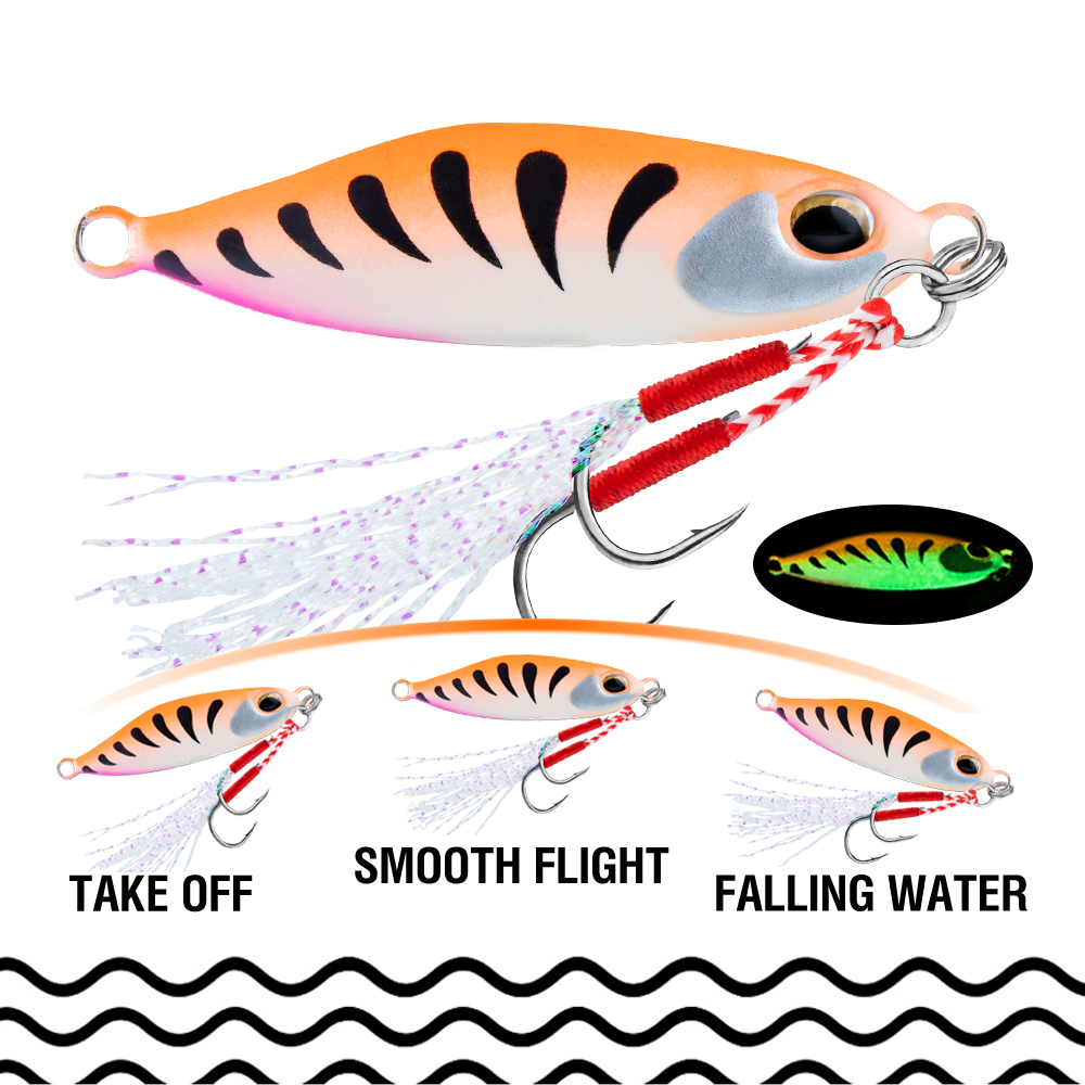 5Pcs Jig Bait 7G/10G/15G/20G S - Jigger Double Sided review and price