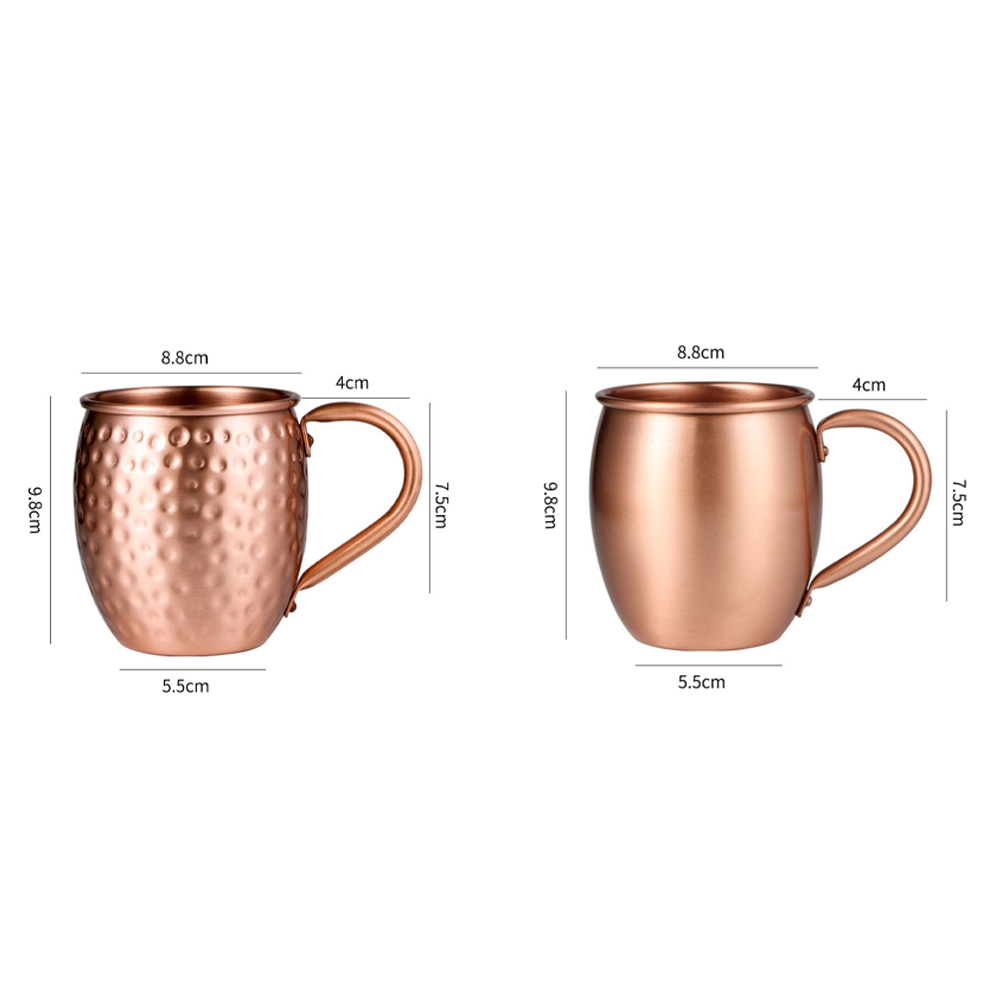 530ML 100% Pure Copper Mug Mug - Mule Copper Mug review and price