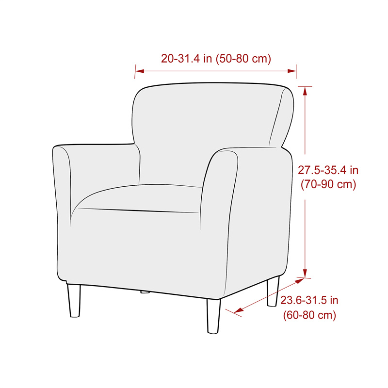 1PC Stretch Spandex Tub Chair  - Home Bar Seating review and price