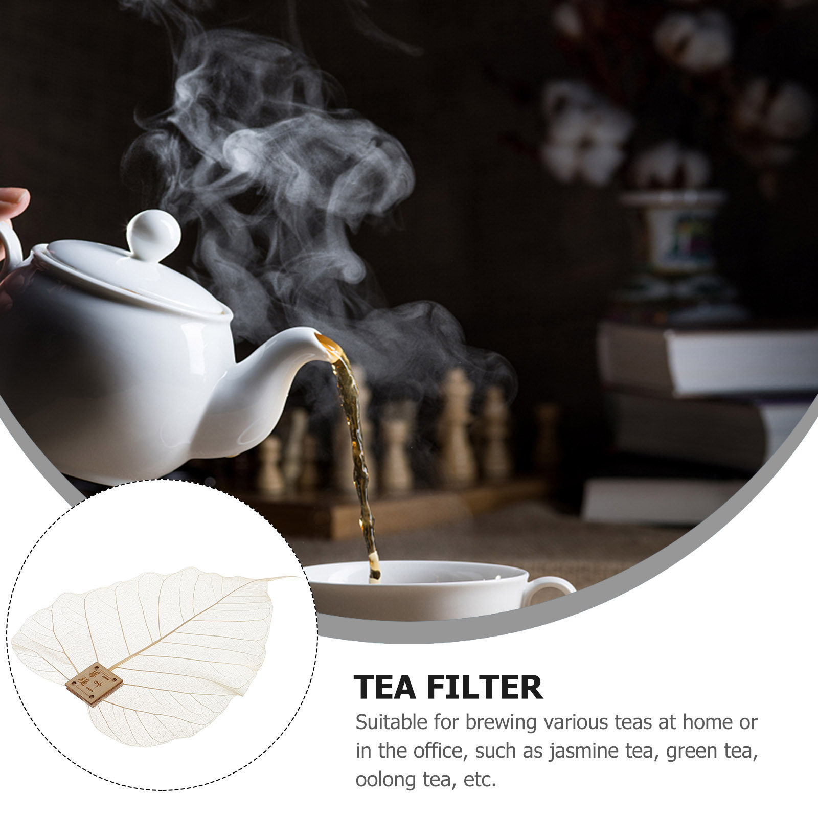 Strainer Filter Leaf Shape Fin - Home Bar Supplies review and price