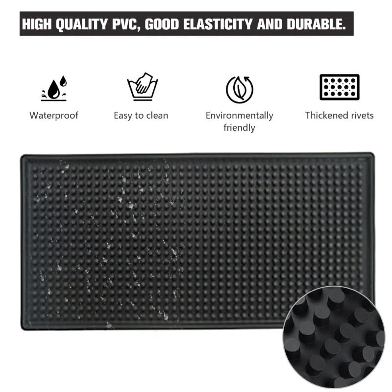 Bar Mat Rubber Dish Drying Mat - Home Bar Shelf review and price