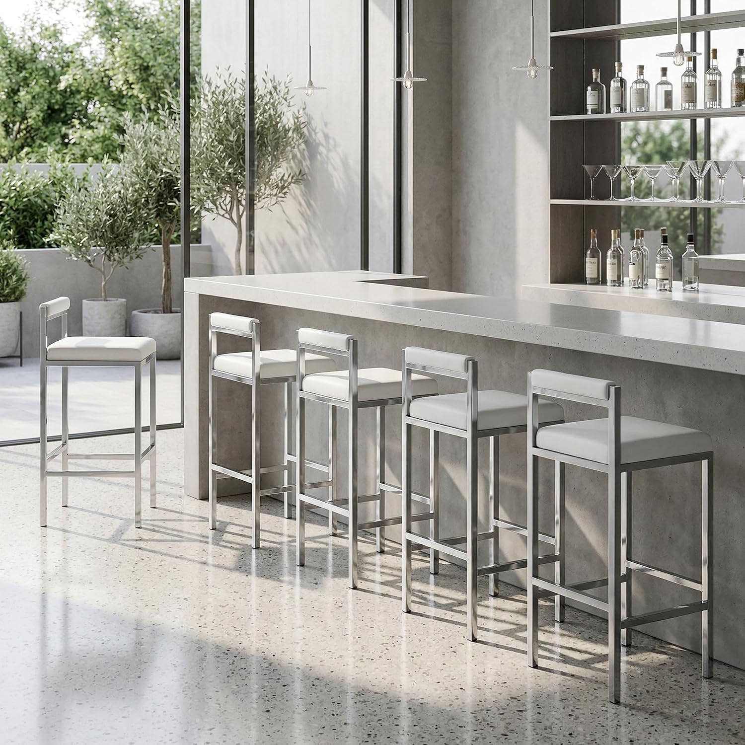 Bar Stools Set of 2, 30 Inch M - Home Bar Stools review and price