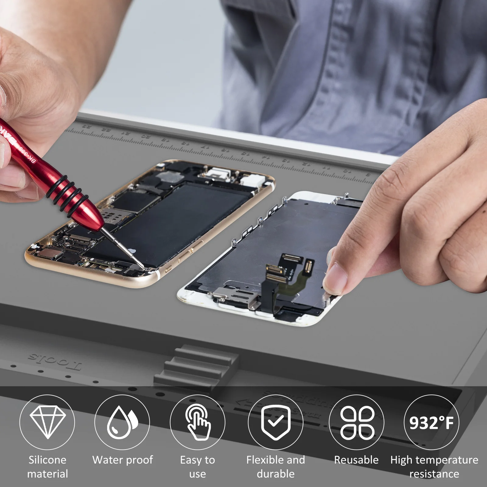 Soldering Station Mat Silicone - Bar Mat Rubber review and price