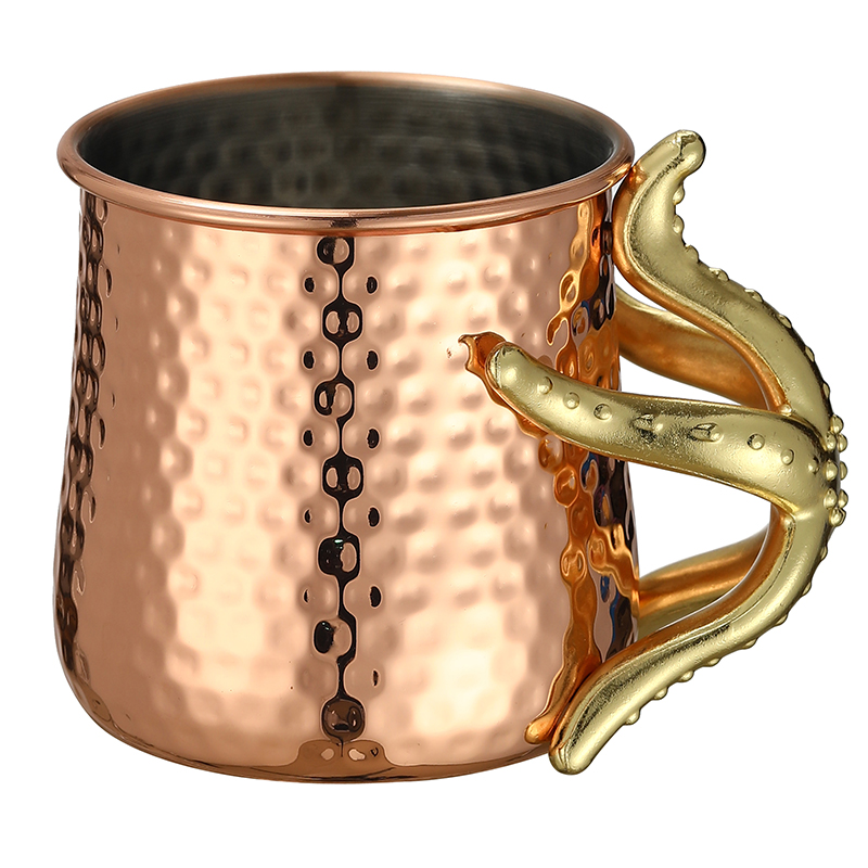 Hammered Copper Plated Stainle - Mule Copper Mug review and price