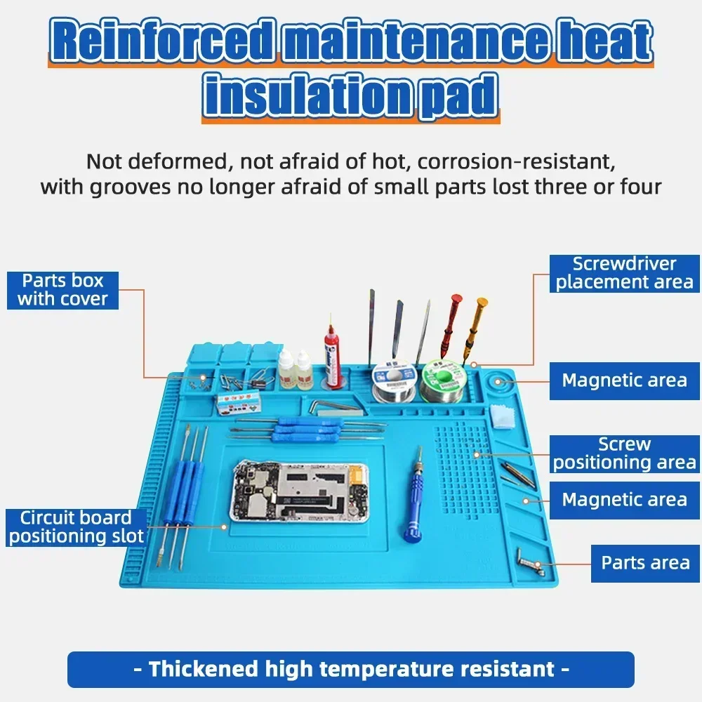 Heat Insulation Magnetic Silic - Bar Mat Rubber review and price