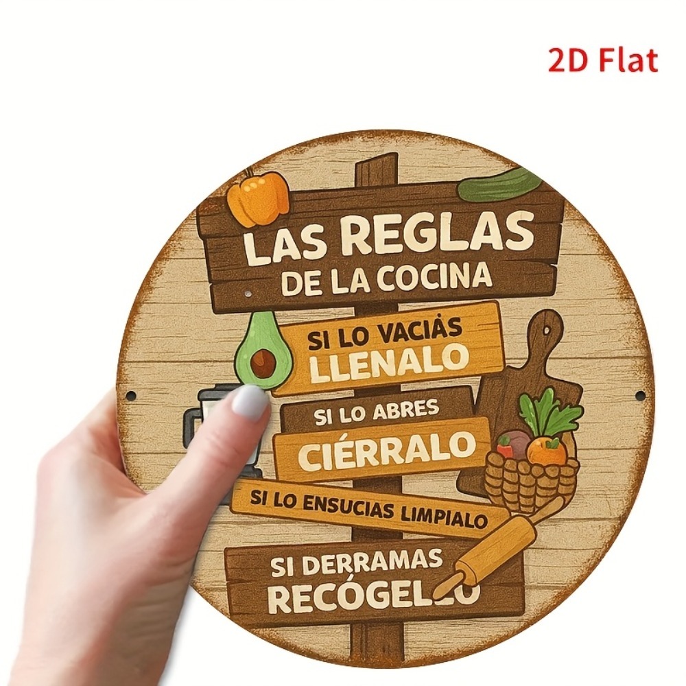 Rustic Farmhouse Dual Language - Home Bar And Kitchen review and price