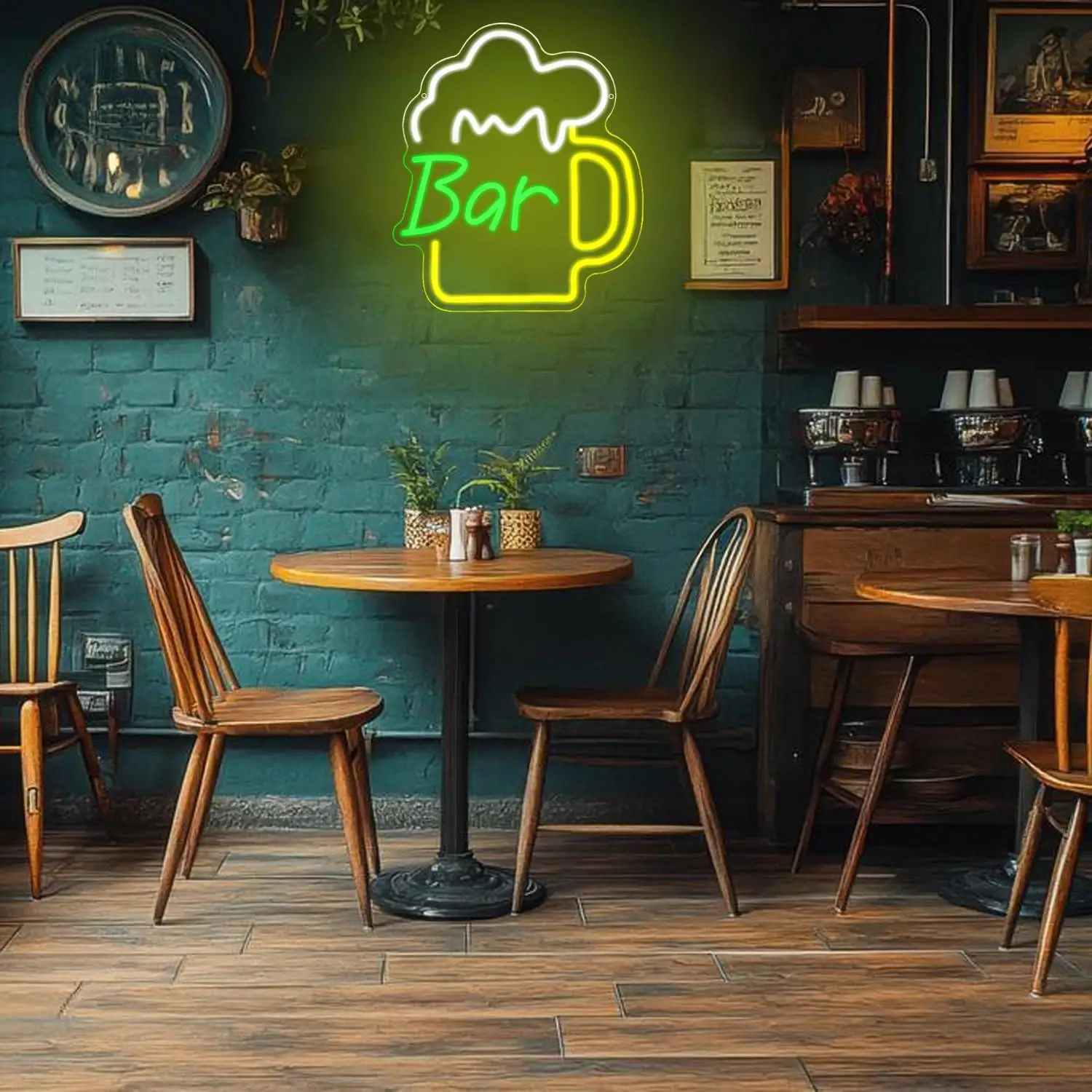 Beer Bar Neon Sign USB Dimmabl - Home Bar And Kitchen review and price