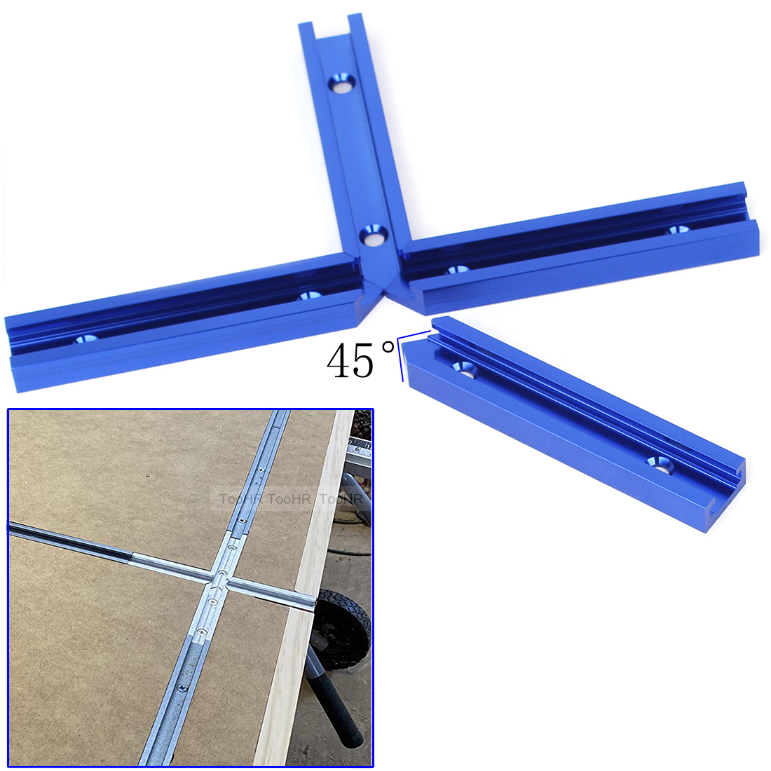 19mm T-Track Slot Miter Track  - Jigger Double Sided review and price
