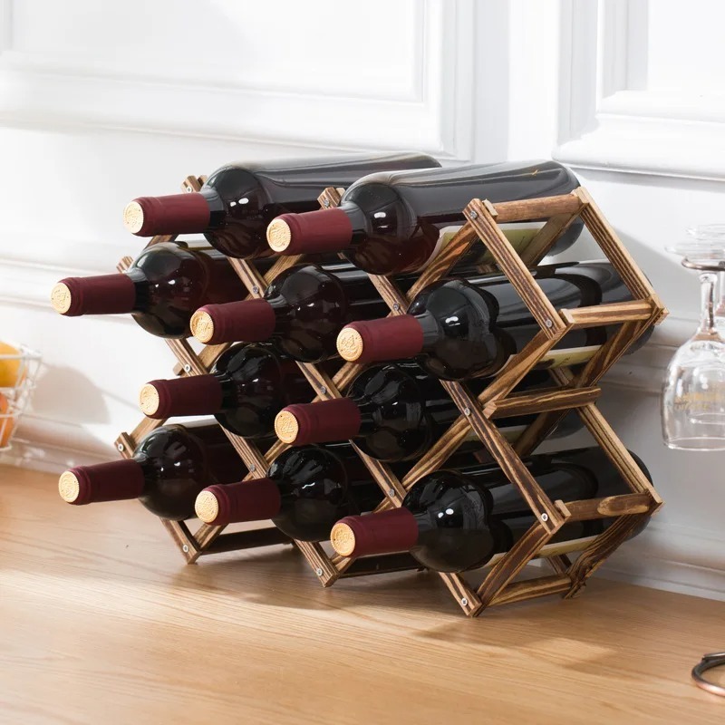 Stackable Wine Storage Shelves - Home Bar Shelf review and price