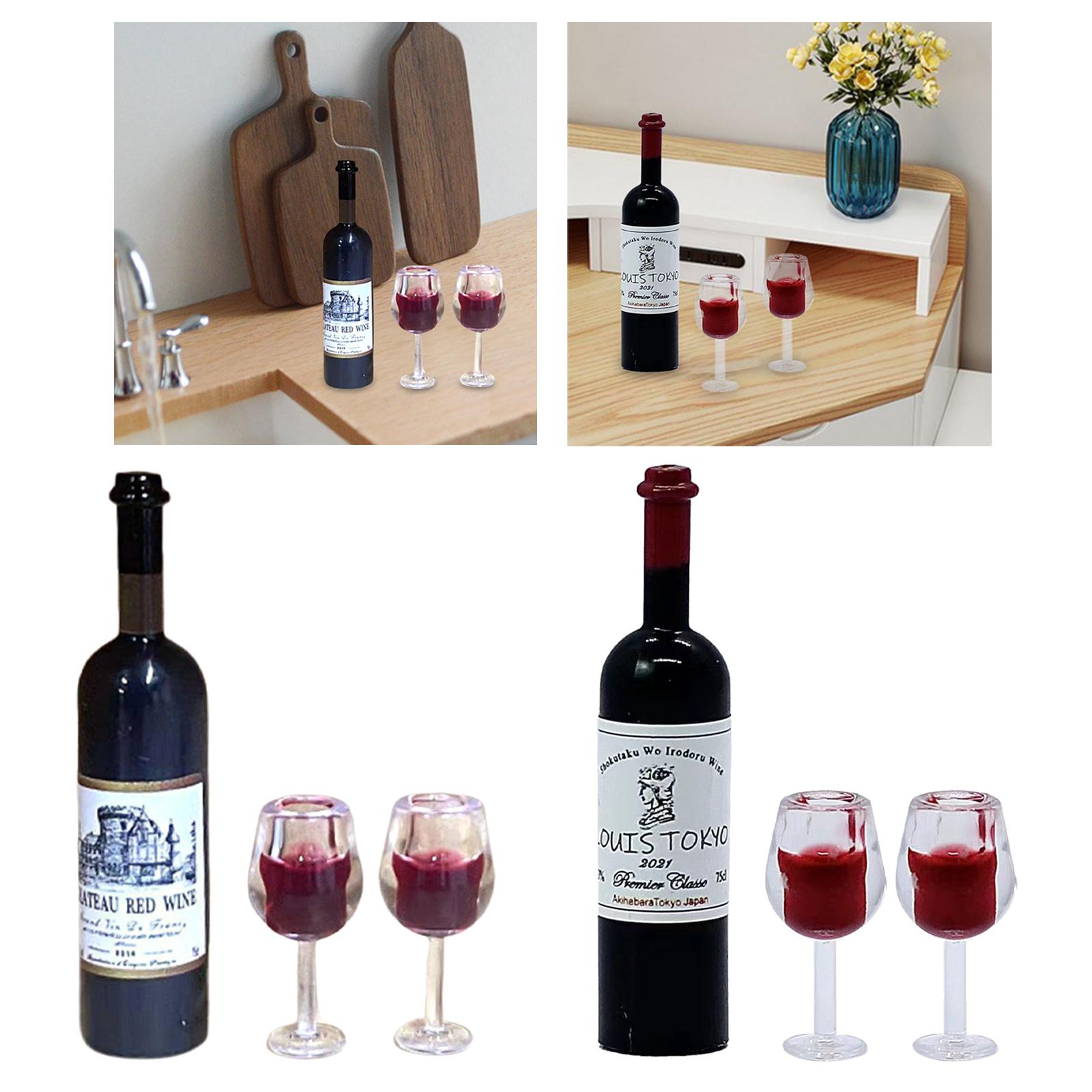 1/12 Scale Dollhouse Wine Bott - Home Bar Shelf review and price