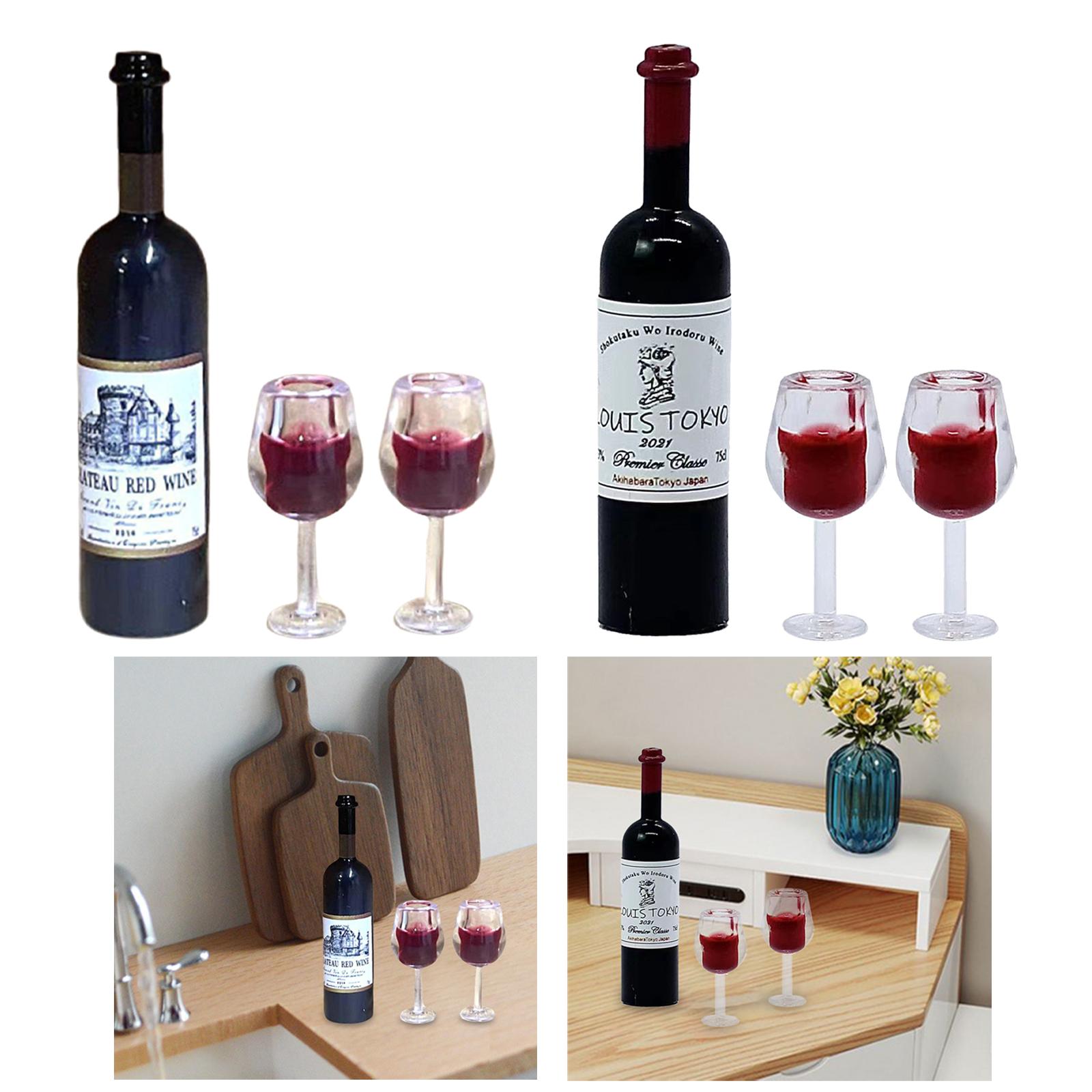 1/12 Scale Dollhouse Wine Bott - Home Bar Shelf review and price