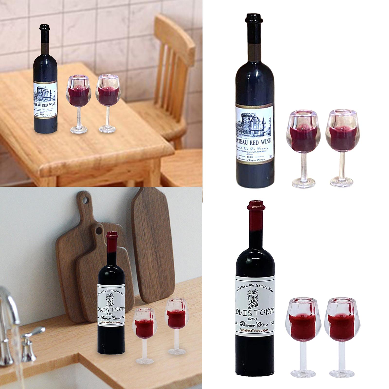 1/12 Scale Dollhouse Wine Bott - Home Bar Shelf review and price