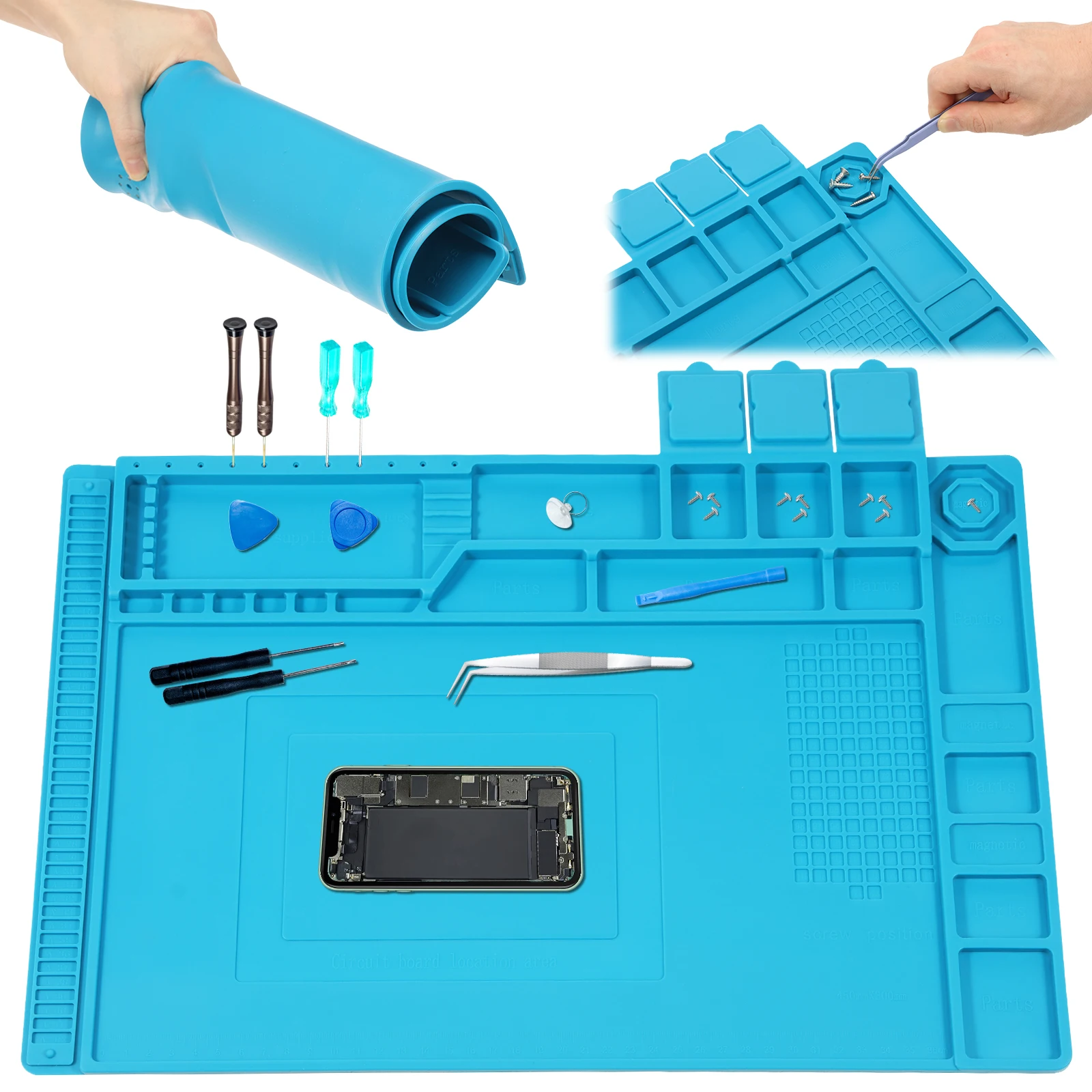 45x30cm Silicone Soldering Mat - Bar Mat Rubber review and price