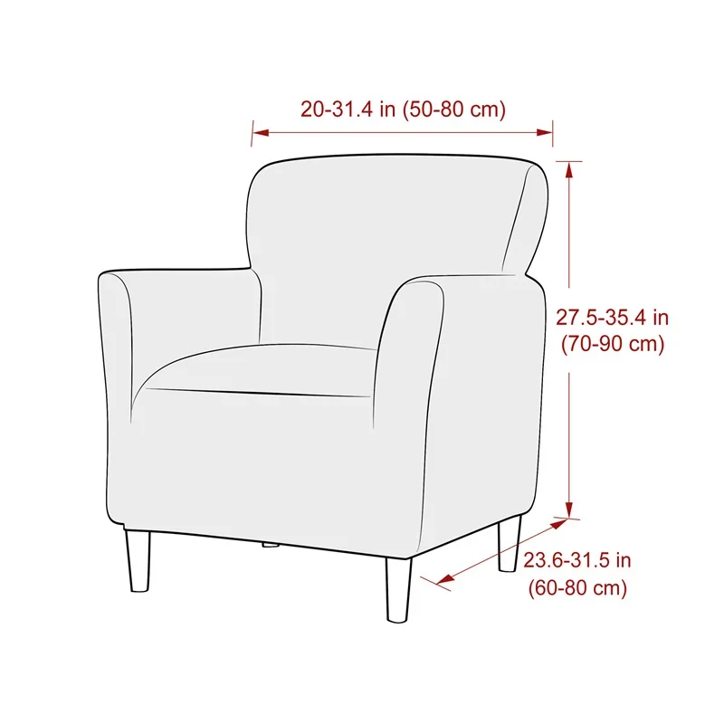1PC Water Repellent Tub Sofa C - Home Bar Seating review and price